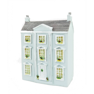 Melody Jane Dolls House Miniature Garden Accessory Game Wooden Croquet Set 